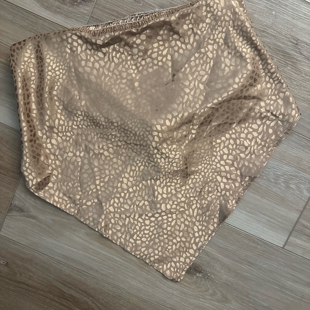 Sweet Generis Satin Bandana Top M